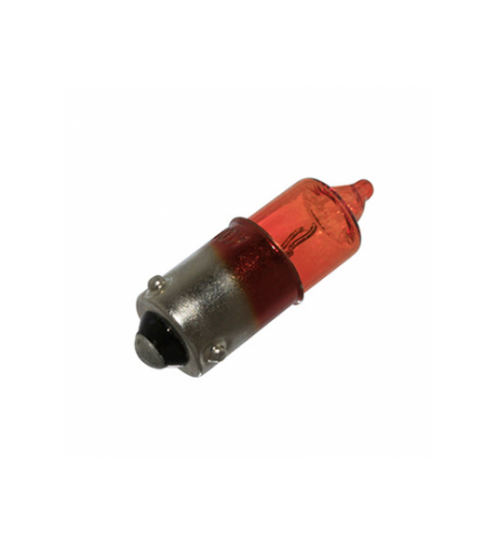 AMPOULE 12V 10W NORME H10W1 CULOT BAU9S TEMOIN ORANGE