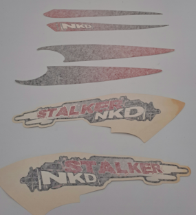 KIT AUTOCOLLANT DORIGINE PIAGGIO STALKER NAKED