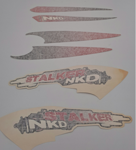 KIT AUTOCOLLANT DORIGINE PIAGGIO STALKER NAKED