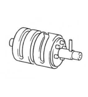 BARILLET DE SELECTION DE VITESSE POUR MOTEUR MINARERLLI AM6