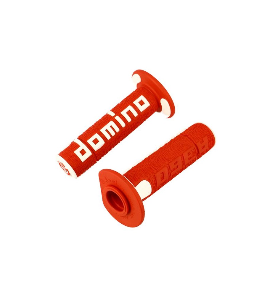 REVETEMENT DE POIGNEE DOMINO A360 ROUGE ET BLANC