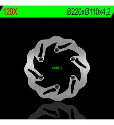 DISQUE FREIN ARRIERE NG PETALE 220 MM 6 TROUS GASGAS