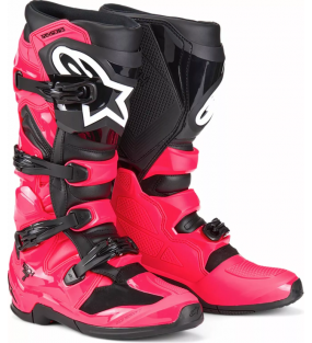 BOTTES ALPINESTAR TECH 7 ROSE ET NOIR