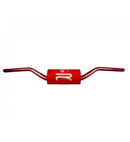 GUIDON KRM ROUGE AVEC MOUSSE D 28MM