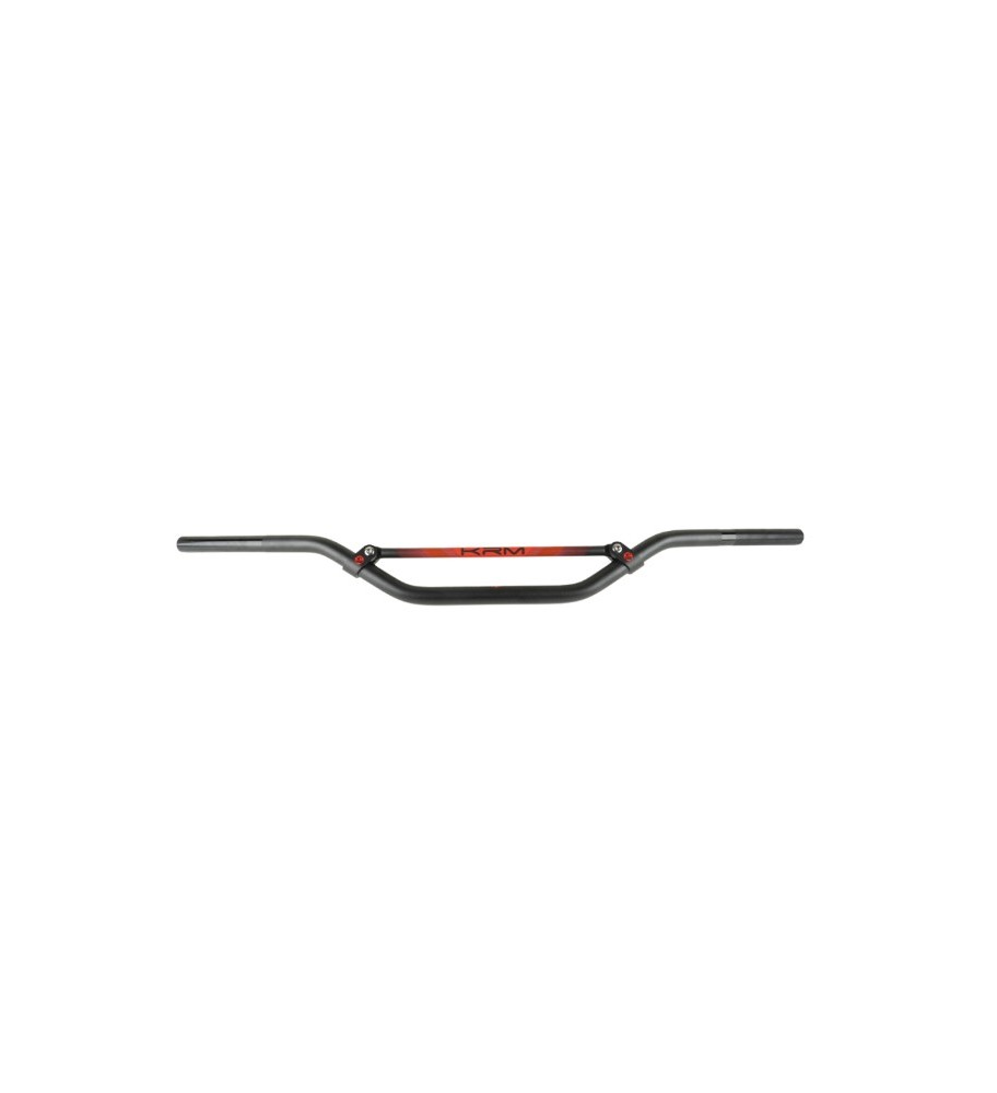 GUIDON KRM NOIR/ROUGE AVEC BARRE PRO RIDE