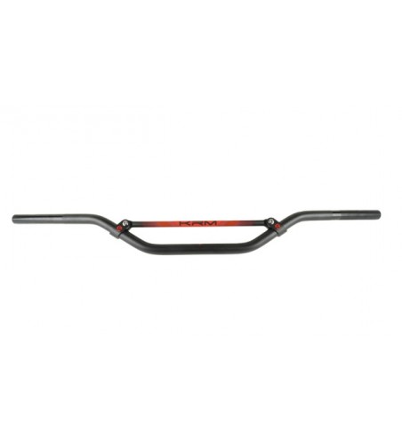 GUIDON KRM NOIR/ROUGE AVEC BARRE KRM PRO RIDE