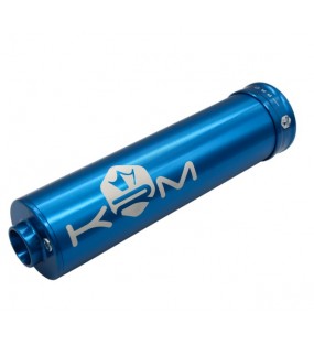 SILENCIEUX KRM 70-90CC ALU FULL BLEU