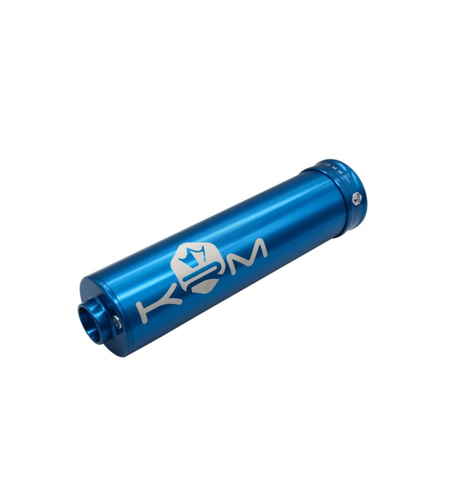 SILENCIEUX KRM 70-90CC ALU FULL BLEU