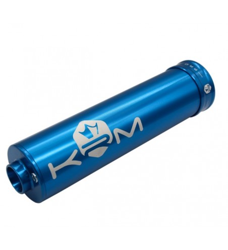 SILENCIEUX KRM 70-90CC ALU FULL BLEU