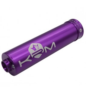 SILENCIEUX KRM 50-70CC ALU FULL VIOLET