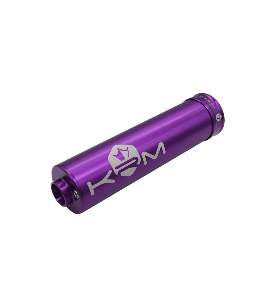 SILENCIEUX KRM 50-70CC ALU FULL VIOLET